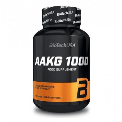 Аминокислота AAKG BioTechUSA 1000мг 100 таб Аминокислота AAKG BioTechUSA 1000мг 100 таб