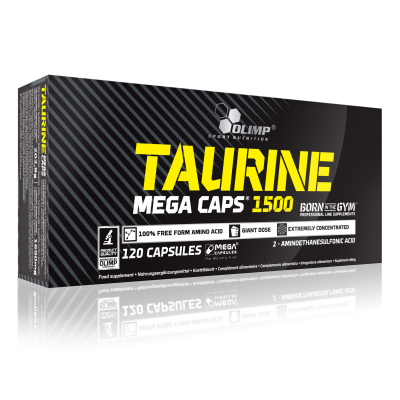 Аминокислота Taurine Mega Caps Olimp 120 капс Аминокислота Taurine Mega Caps Olimp 120 капс