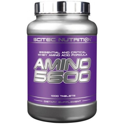 Аминокислоты Amino 5600 Scitec 1000 таб Аминокислоты Amino 5600 Scitec 1000 таб