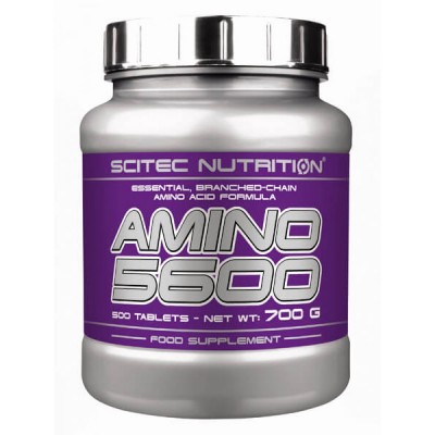 Аминокислоты Amino 5600 Scitec 500 таб Аминокислоты Amino 5600 Scitec 500 таб