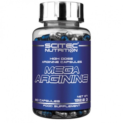 Аминокислота Mega Arginine Scitec 90 капс Аминокислота Mega Arginine Scitec 90 капс