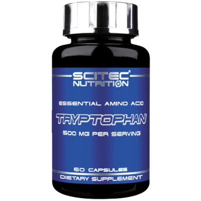 Аминокислота Tryptophan Scitec 60 капс Аминокислота Tryptophan Scitec 60 капс