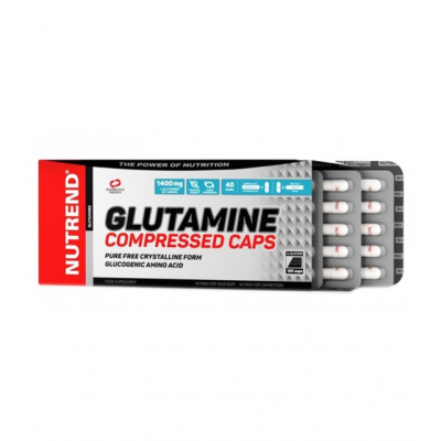Аминокислота Glutamine Compressed Caps Nutrend 120 капс Аминокислота Glutamine Compressed Caps Nutrend 120 капс