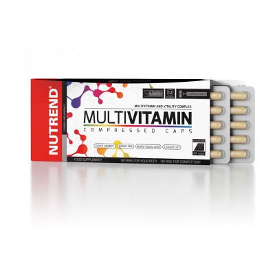 Мультивитаминный комплекс MultiVitamin Compressed Caps Nutrend 60 капс Мультивитаминный комплекс MultiVitamin Compressed Caps Nutrend 60 капс