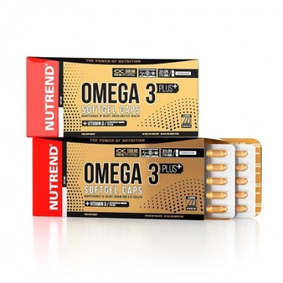 Омега 3 Omega 3 Plus Softgel Nutrend 120 капс Омега 3 Omega 3 Plus Softgel Nutrend 120 капс
