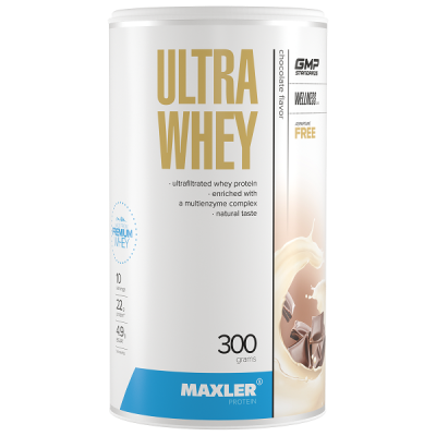 Maxler Ultra Whey 300 g (can) - Chocolate Maxler Ultra Whey 300 g (can) - Chocolate