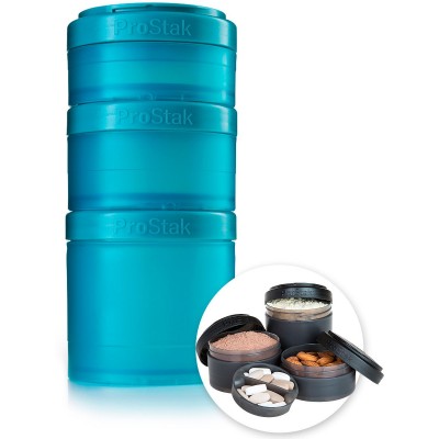 Контейнер ProStak Expansion Pak 3 контейнера BlenderBottle 100 мл+150 мл+250 мл Контейнер ProStak Expansion Pak 3 контейнера BlenderBottle 100 мл+150 мл+250 мл