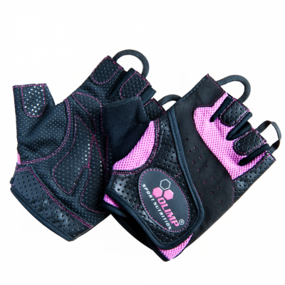 Перчатки Fitness star pink Olimp Перчатки Fitness star pink Olimp
