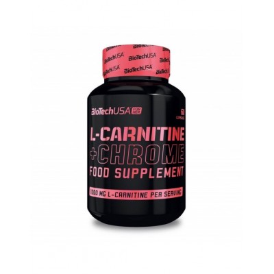 Л-карнитин L-carnitine+Chrome For Her BioTechUSA 60 капс Л-карнитин L-carnitine+Chrome For Her BioTechUSA 60 капс