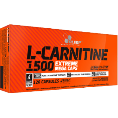 Л-Карнитин 1500 Extreme Mega Caps Olimp 120 капс Л-Карнитин 1500 Extreme Mega Caps Olimp 120 капс
