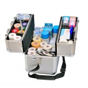 Чемодан алюминиевый для спортивного врача MED KIT pharmacels