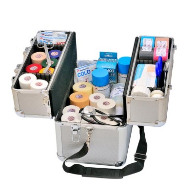 Чемодан алюминиевый для спортивного врача MED KIT pharmacels Чемодан алюминиевый для спортивного врача MED KIT pharmacels