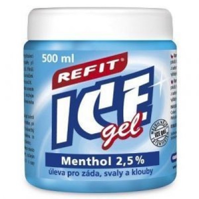 Гель охлаждающий Ментол 2,5% Refit 500мл Гель охлаждающий Ментол 2,5% Refit 500мл