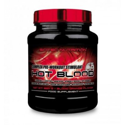 Предтренировочный комплекс Hot Blood 3.0 Scitec 300 г Предтренировочный комплекс Hot Blood 3.0 Scitec 300 г