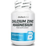 Минералы Calcium Zinc Magnesium BioTechUSA 100 таб
