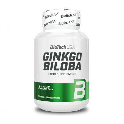 Витамины Ginkgo Biloba BioTechUSA 90 таб Витамины Ginkgo Biloba BioTechUSA 90 таб