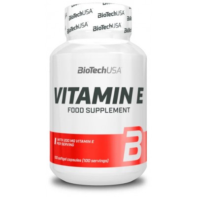 Витамины Vitamin E BioTechUSA 100 капс Витамины Vitamin E BioTechUSA 100 капс