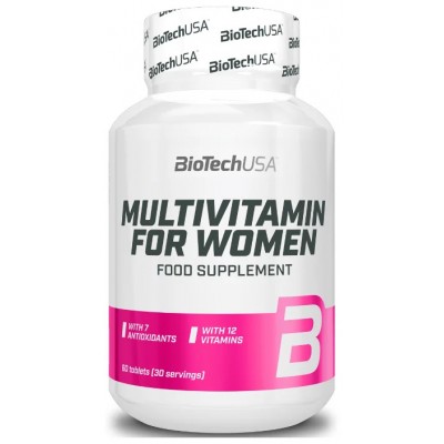 Витамины Multivitamin for Women BioTechUSA 60 таб Витамины Multivitamin for Women BioTechUSA 60 таб
