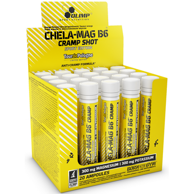 Минералы Chela-Mag B6 cramp Shot Sport Edition Olimp 20х25 мл Минералы Chela-Mag B6 cramp Shot Sport Edition Olimp 20х25 мл