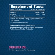 Chelated Magnesium 200mg. / 60 caps.