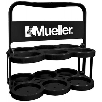 Кронштейн для бутылок Mueller (на 6 бутылок), черный Кронштейн для бутылок Mueller (на 6 бутылок), черный