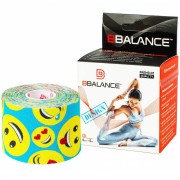 Кинезио тейп BBTape, смайлики,5см*5м