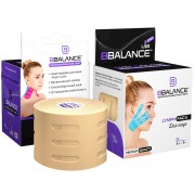 Лимфодренажный тейп для лица BB LYMPH FACE, 5см*5м, бежевый