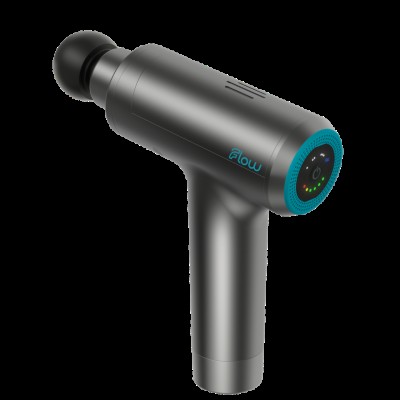 Перкуссионный массажер FLOW MINI (NEON BLUE) Перкуссионный массажер FLOW MINI (NEON BLUE)