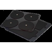 Электроды для миостимулятора PowerDot 2.0, черные (6 штук)