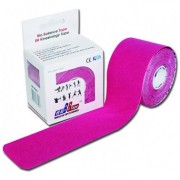 Кинезио тейп BBTape, розовый, 5см*5м