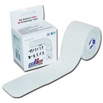 Кинезио тейп BBTape, белый, 5см*5м Кинезио тейп BBTape, белый, 5см*5м