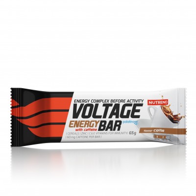Вольтаж Энерджи Батончик с кофеином 65г/Voltage Energy Bar with caffeine 65g Nutrend Вольтаж Энерджи Батончик с кофеином 65г/Voltage Energy Bar with caffeine 65g Nutrend