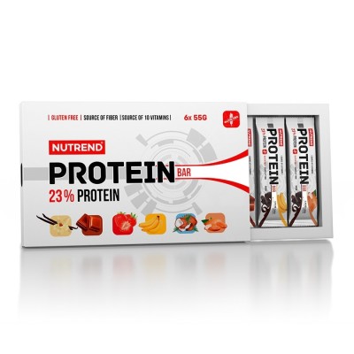 Протеин Бар Батончики 6 шт. х 55г/Protein Bar Bars 6pcs. х 55g Nutrend Протеин Бар Батончики 6 шт. х 55г/Protein Bar Bars 6pcs. х 55g Nutrend