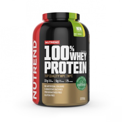 100% Вей Протеин 2250г/100% WHEY PROTEIN 2250g Nutrend 100% Вей Протеин 2250г/100% WHEY PROTEIN 2250g Nutrend