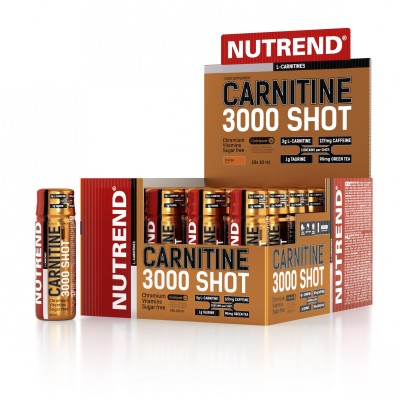 Карнитин 3000 Шот 20шт. х 60мл/Carnitine 3000 Shot 20pcs. х 60ml Nutrend Карнитин 3000 Шот 20шт. х 60мл/Carnitine 3000 Shot 20pcs. х 60ml Nutrend
