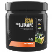 Maxler BCAA + Glutamine 300 g - Green Apple-Pear