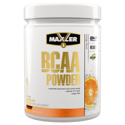Maxler BCAA Powder 2:1:1 Sugar Free 420 g - Orange (DE) Maxler BCAA Powder 2:1:1 Sugar Free 420 g - Orange (DE)
