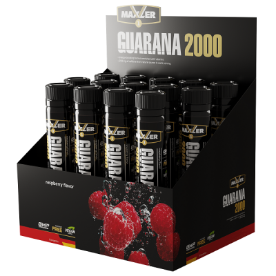 Maxler Guarana 2000 14x25 ml - Raspberry Maxler Guarana 2000 14x25 ml - Raspberry