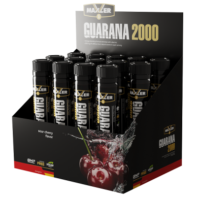 Maxler Guarana 2000 14x25 ml - Cherry Maxler Guarana 2000 14x25 ml - Cherry