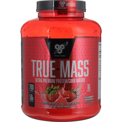 BSN True Mass Weight Gainer 5.82 lbs - Strawberry Milkshake BSN True Mass Weight Gainer 5.82 lbs - Strawberry Milkshake