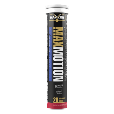 Maxler Max Motion 20 eff. tabl. tube - Pomegranate Maxler Max Motion 20 eff. tabl. tube - Pomegranate
