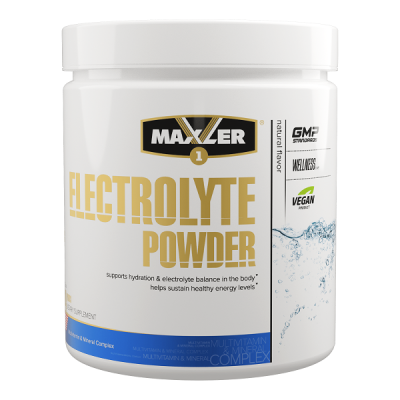 Maxler Electrolyte Powder 204 g can - Natural Maxler Electrolyte Powder 204 g can - Natural