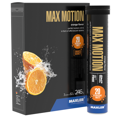 Maxler Max Motion 20 eff. tabl. tube - Orange Maxler Max Motion 20 eff. tabl. tube - Orange