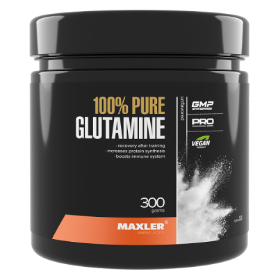 Maxler 100% Pure Glutamine 300 g (can) Maxler 100% Pure Glutamine 300 g (can)