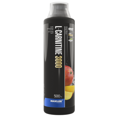 Maxler L-Carnitine 500 ml (3000 mg) - Mango Maxler L-Carnitine 500 ml (3000 mg) - Mango
