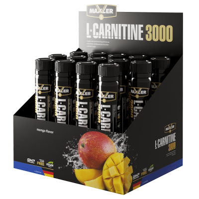 Maxler L-Carnitine 14x25 ml (3000 mg) - Mango Maxler L-Carnitine 14x25 ml (3000 mg) - Mango