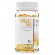 Maxler Omega-3 Gold 60 softgels (USA)