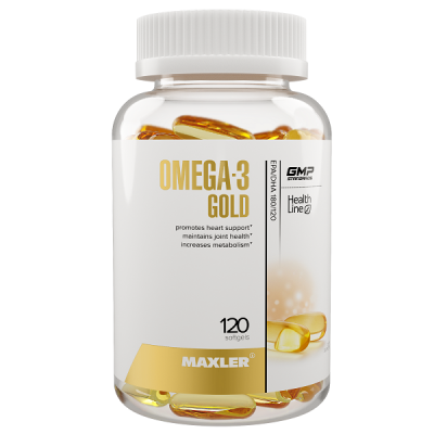 Maxler Omega-3 Gold 120 softgels (USA) Maxler Omega-3 Gold 120 softgels (USA)
