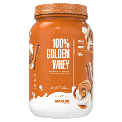 Maxler Golden Whey 2 lb - Cinnamon Bun Maxler Golden Whey 2 lb - Cinnamon Bun
