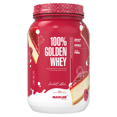 Maxler Golden Whey 2 lb - Raspberry Cheesecake Maxler Golden Whey 2 lb - Raspberry Cheesecake